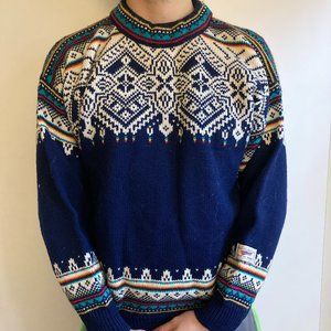 Men's Vintage Dale of Norway Wool Sweater